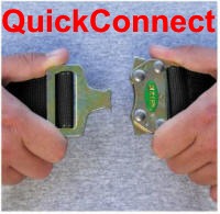 miller quick connect buckle
